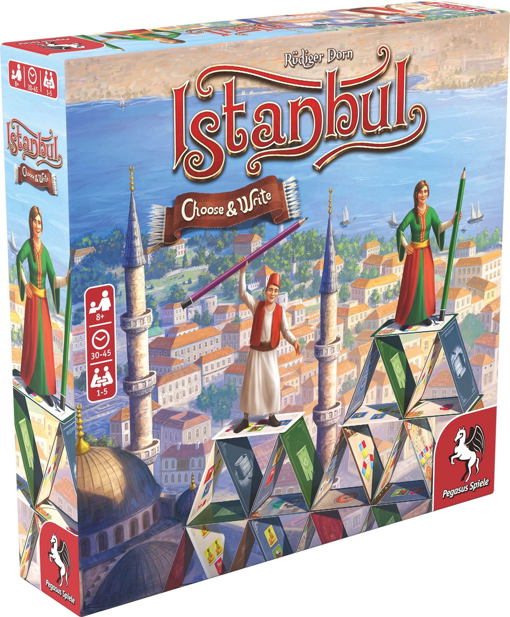 Istanbul – Choose & Write (Kartenspiel)